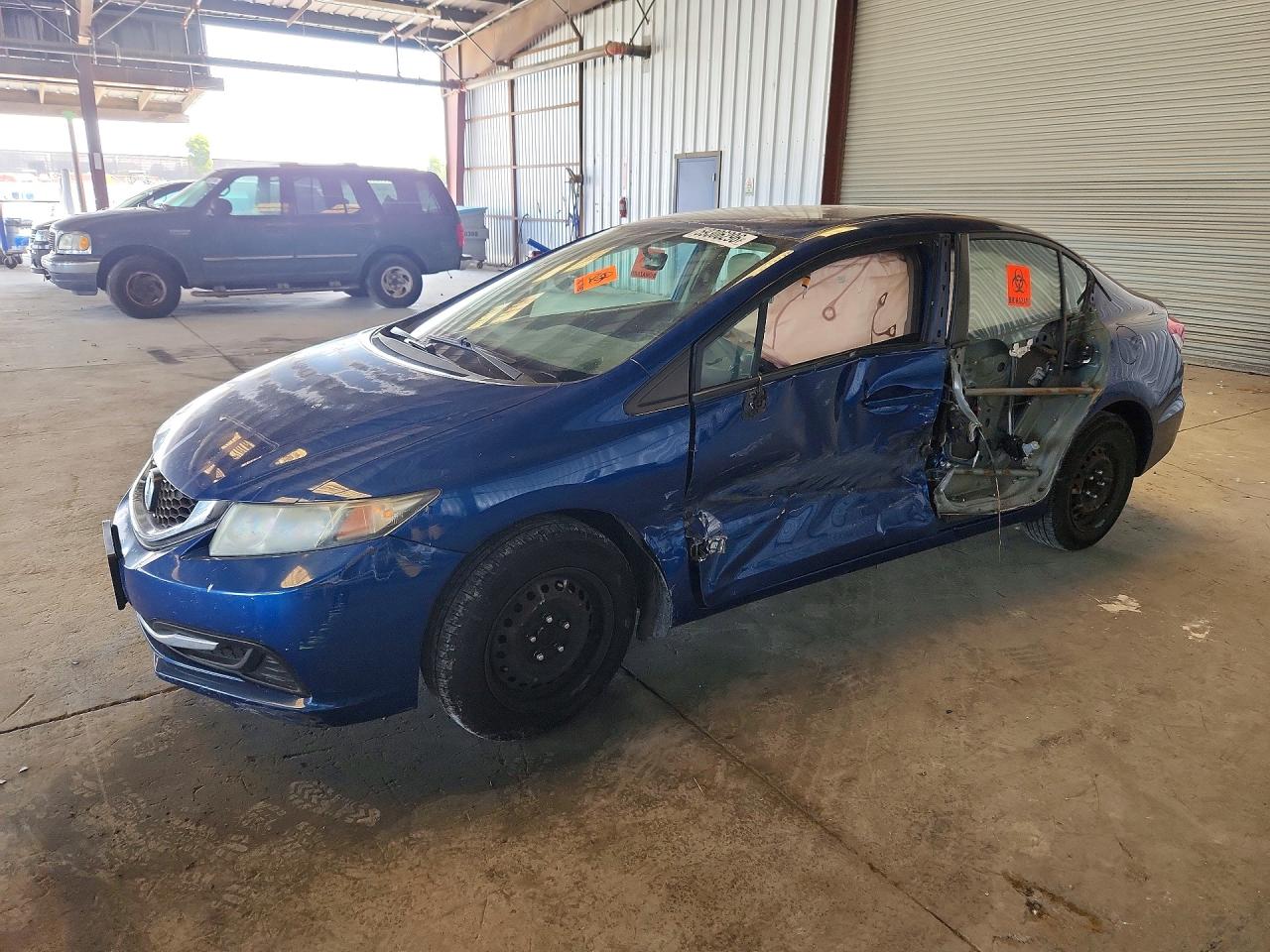 2013 HONDA CIVIC LX | 19XFB2F58DE204562 | UPCARS