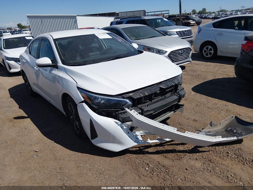 2025 NISSAN SENTRA SV | 3N1AB8CV7SY374928 | UPCARS