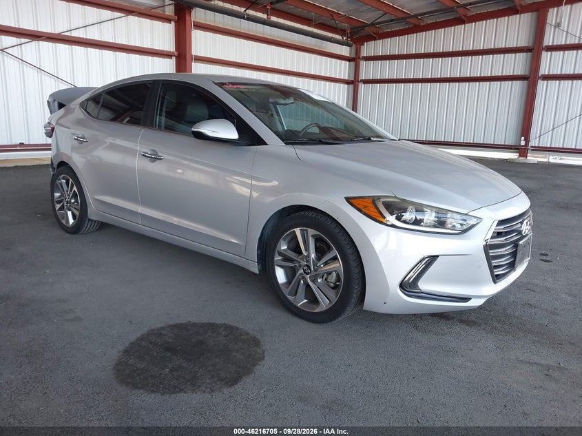 2017 HYUNDAI ELANTRA LIMITED | KMHD84LF7HU254502 | UPCARS
