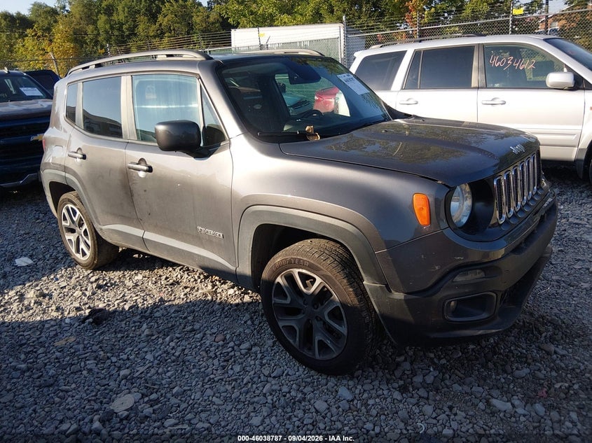 2017 JEEP RENEGADE LATITUDE 4X4 | ZACCJBBB9HPF46354 | UPCARS