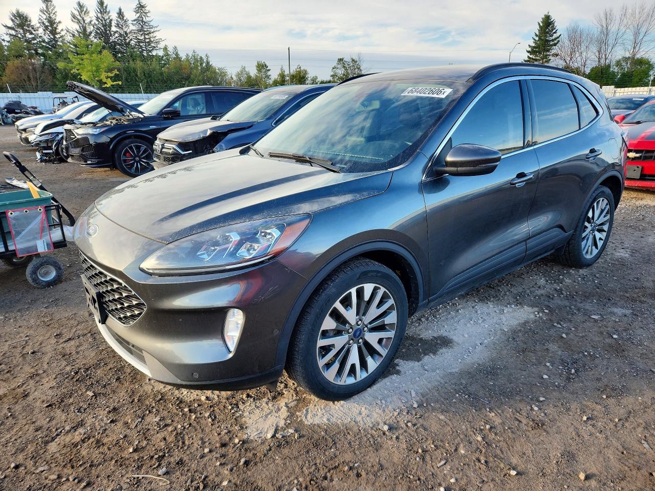 2020 FORD ESCAPE TITANIUM | 1FMCU9DZXLUB26681 | UPCARS