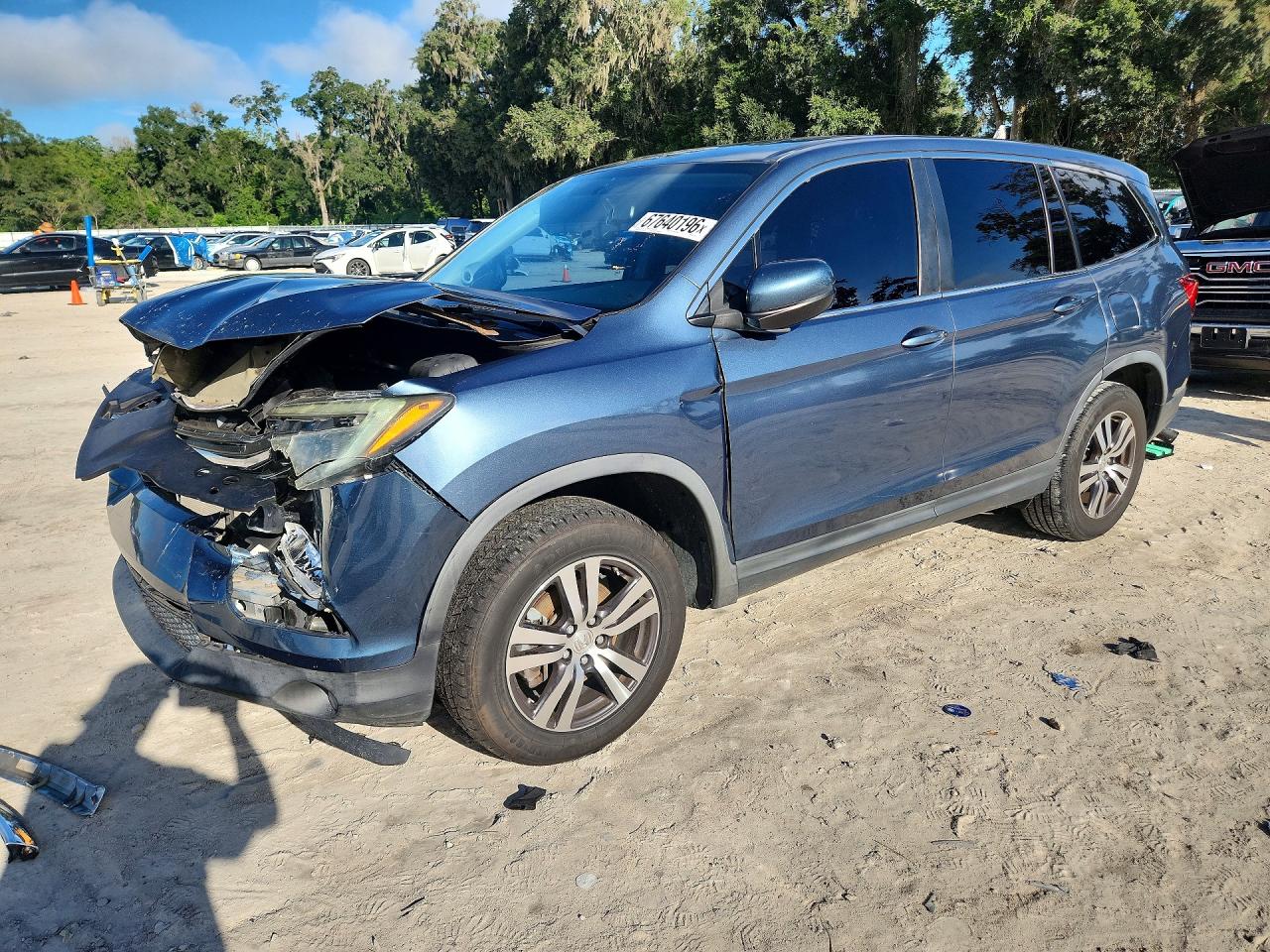 2017 HONDA PILOT EXL | 5FNYF5H59HB025538 | UPCARS