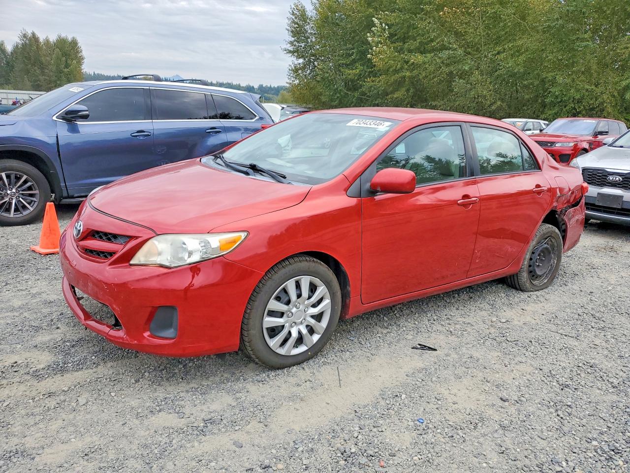 2012 TOYOTA COROLLA LE | 5YFBU4EE9CP066257 | UPCARS
