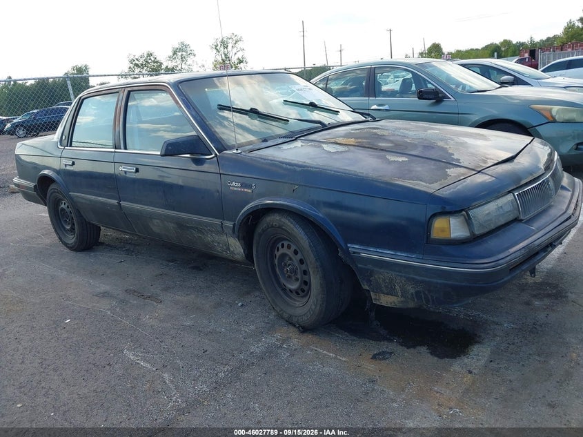 1992 OLDSMOBILE CUTLASS CIERA S | 1G3AL54N8N6348096 | UPCARS