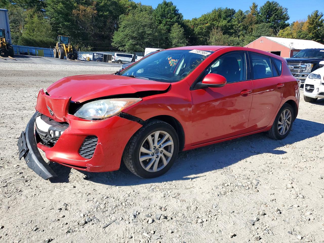 2013 MAZDA 3 I | JM1BL1L82D1713635 | UPCARS