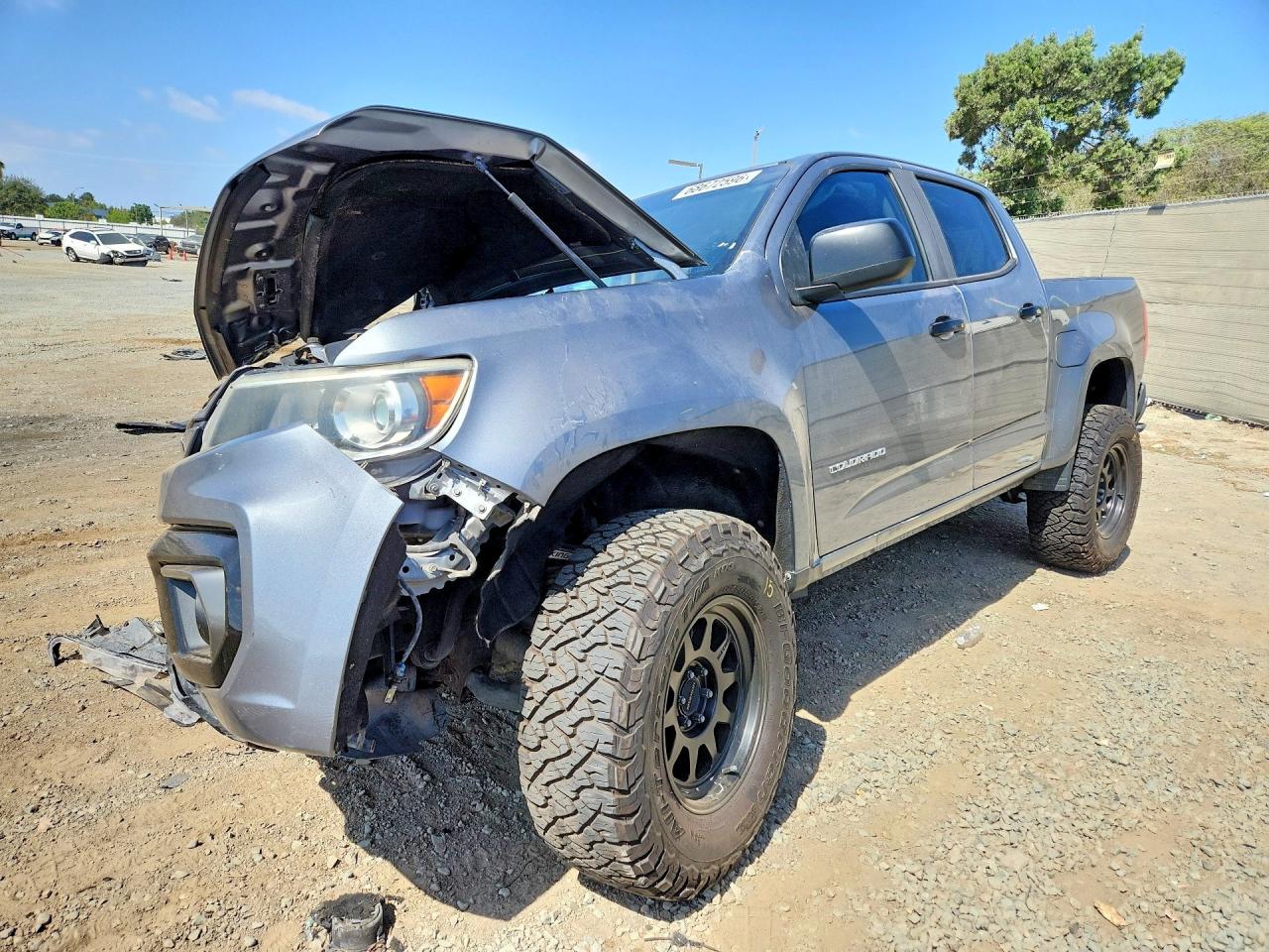 2021 CHEVROLET COLORADO Z71 | 1GCGTDEN4M1228620 | UPCARS