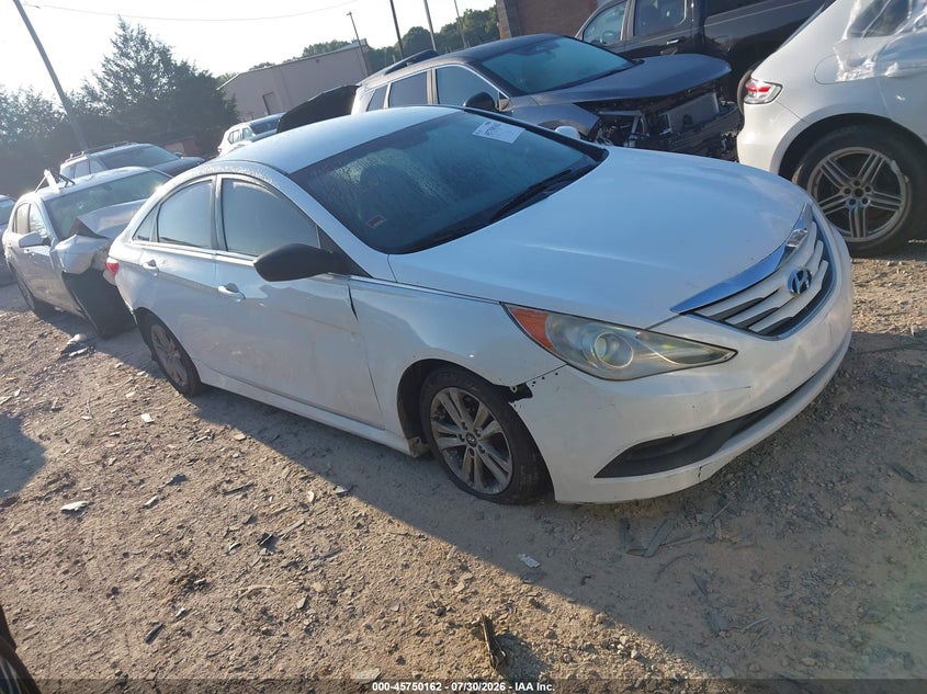 2014 HYUNDAI SONATA GLS | 5NPEB4AC1EH935375 | UPCARS