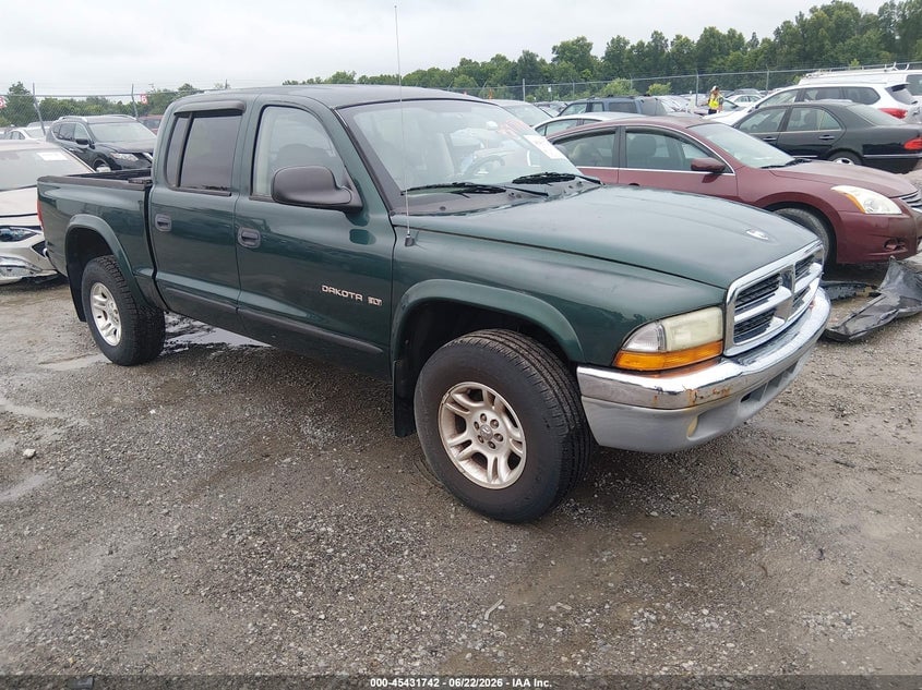 2002 DODGE DAKOTA SLT | 1B7HG48Z32S659707 | UPCARS