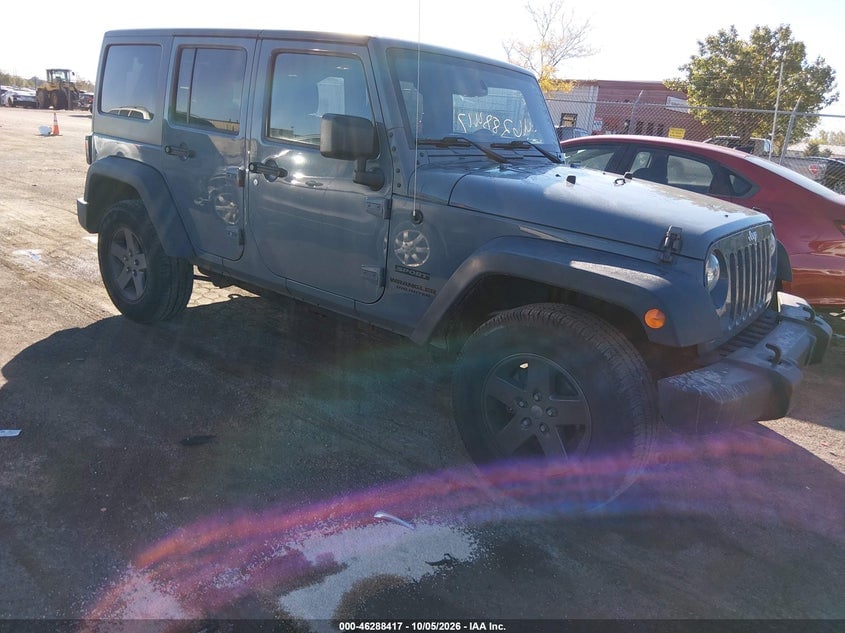 2015 JEEP WRANGLER UNLIMITED SPORT | 1C4BJWDGXFL539412 | UPCARS