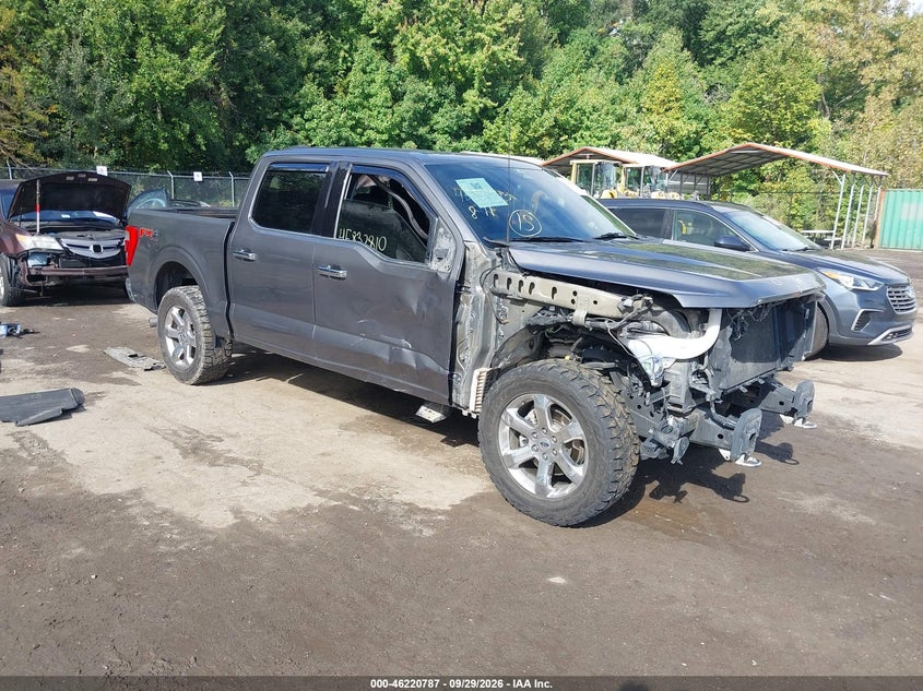 2021 FORD F-150 LARIAT | 1FTFW1E58MFC30679 | UPCARS