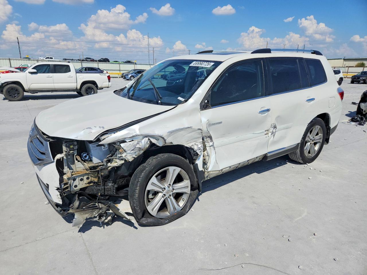 2013 TOYOTA HIGHLANDER LIMITED | 5TDYK3EH4DS101039 | UPCARS