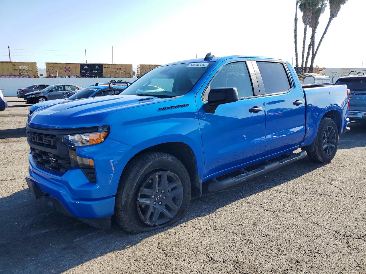 2025 CHEVROLET SILVERADO C1500 CUSTOM | 1GCPABEK8SZ261926 | UPCARS