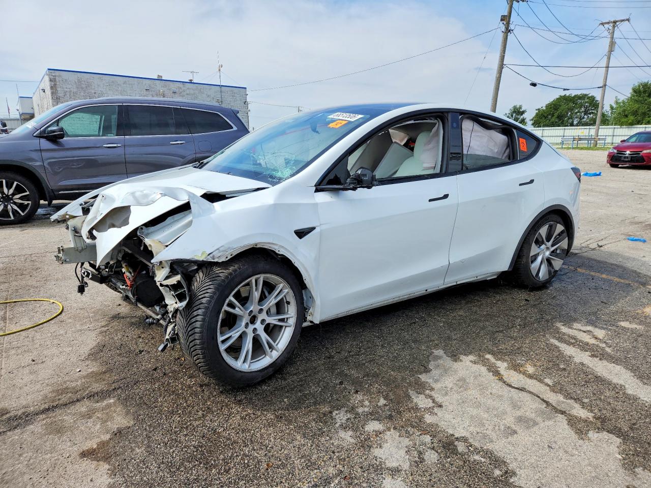 2021 TESLA MODEL Y | 5YJYGDEE9MF270376 | UPCARS