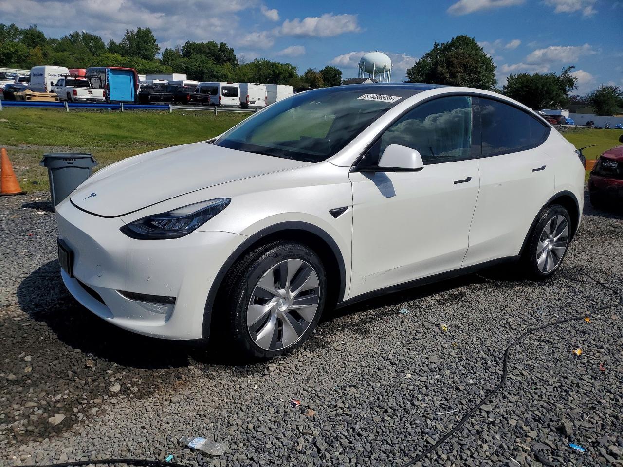 2021 TESLA MODEL Y | 5YJYGDEEXMF249214 | UPCARS