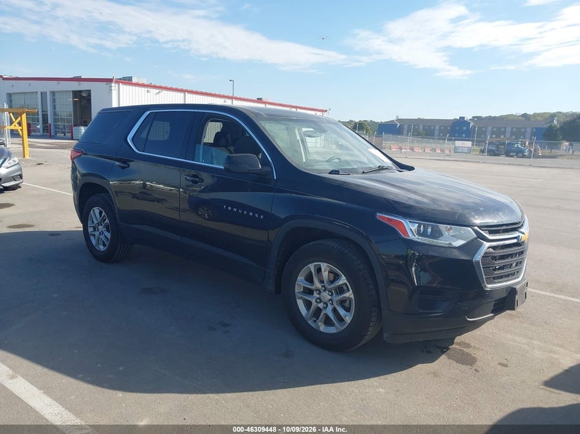 2021 CHEVROLET TRAVERSE FWD LS | 1GNERFKW1MJ176191 | UPCARS