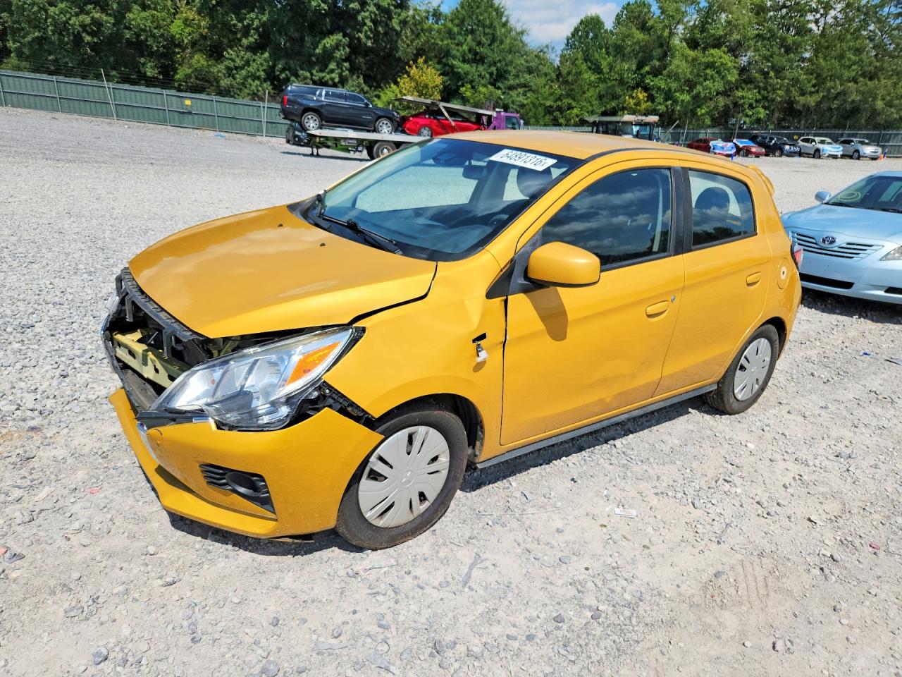 2021 MITSUBISHI MIRAG ES | ML32AUHJ0MH006725 | UPCARS