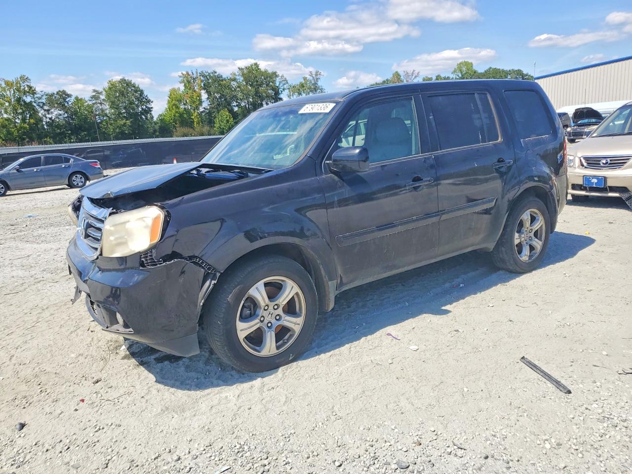 2012 HONDA PILOT EXL | 5FNYF3H65CB005048 | UPCARS