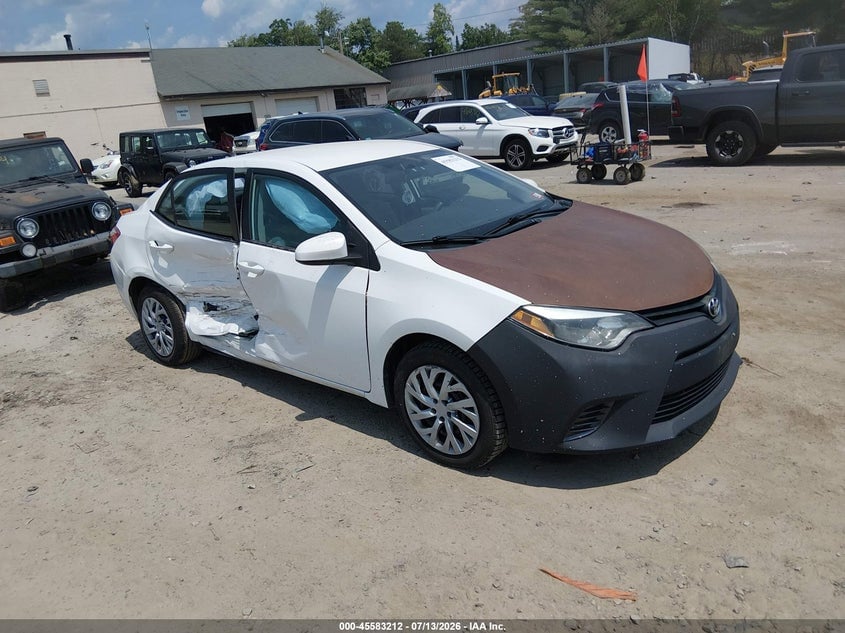 2016 TOYOTA COROLLA LE | 2T1BURHE4GC680650 | UPCARS