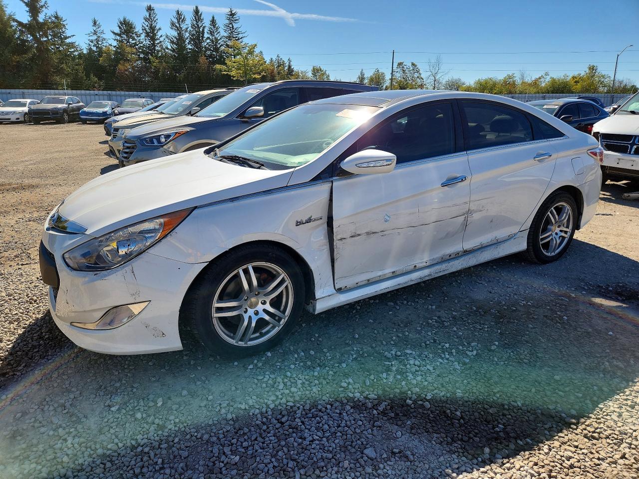 2013 HYUNDAI SONATA HYBRID | KMHEC4A43DA100739 | UPCARS