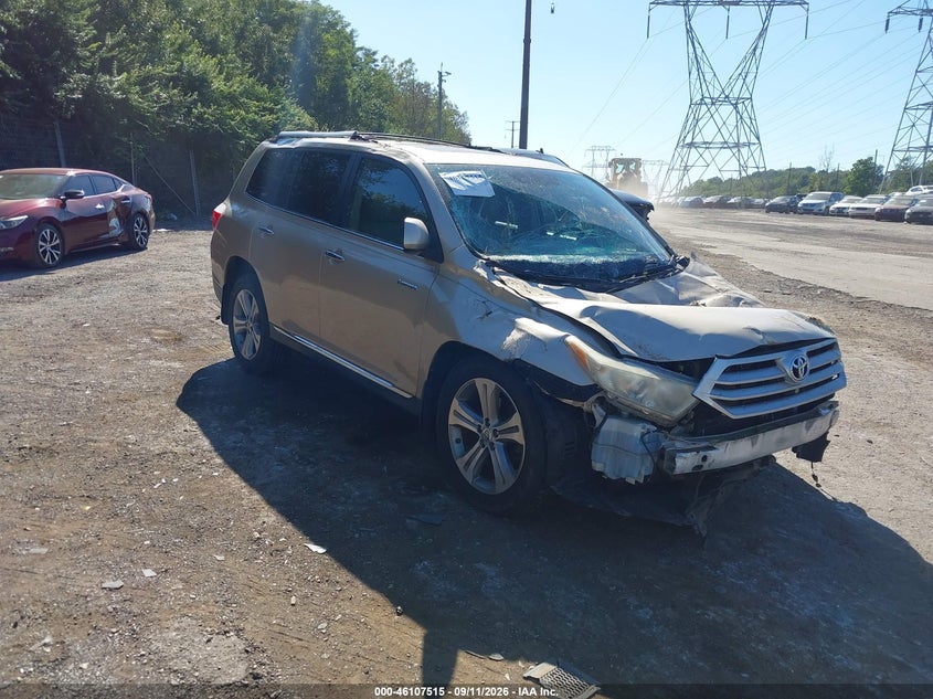 2011 TOYOTA HIGHLANDER LIMITED V6 | 5TDDK3EH3BS051908 | UPCARS