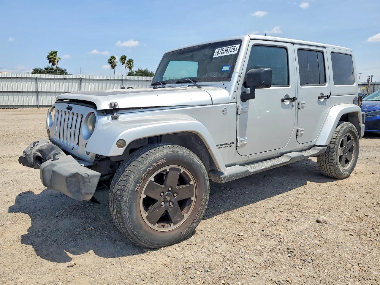 2012 JEEP WRANGLER SAHARA | 1C4HJWEGXCL258411 | UPCARS