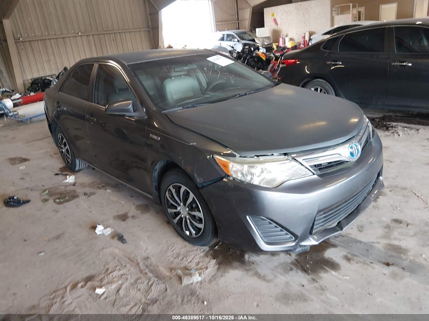 2012 TOYOTA CAMRY HYBRID LE | 4T1BD1FK1CU031374 | UPCARS