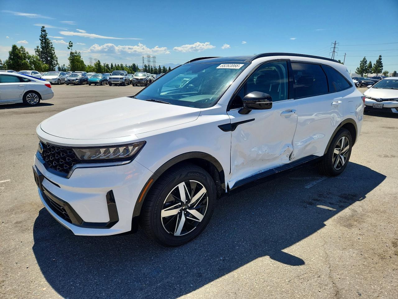 2021 KIA SORENTO S | 5XYRL4LC2MG067405 | UPCARS