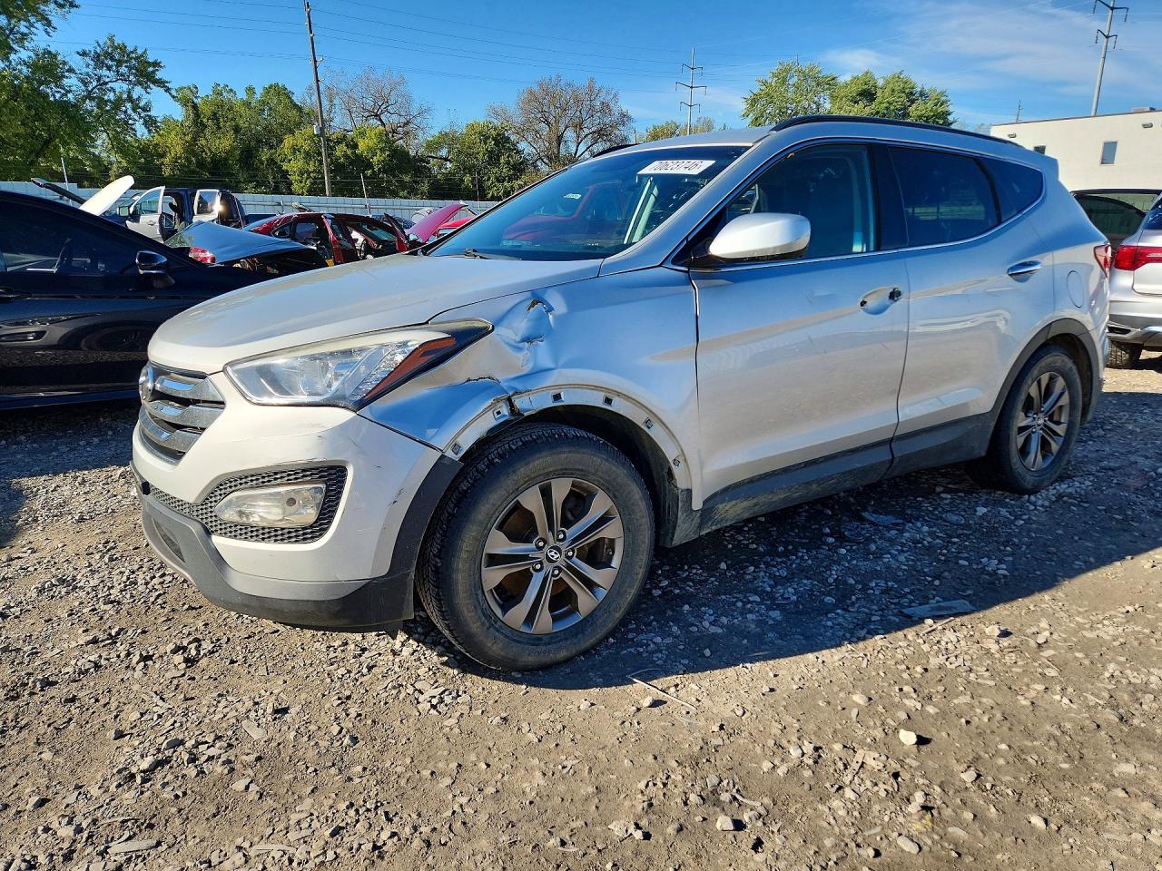 2014 HYUNDAI SANTA FE 2.4L | 5XYZUDLB4EG215477 | UPCARS
