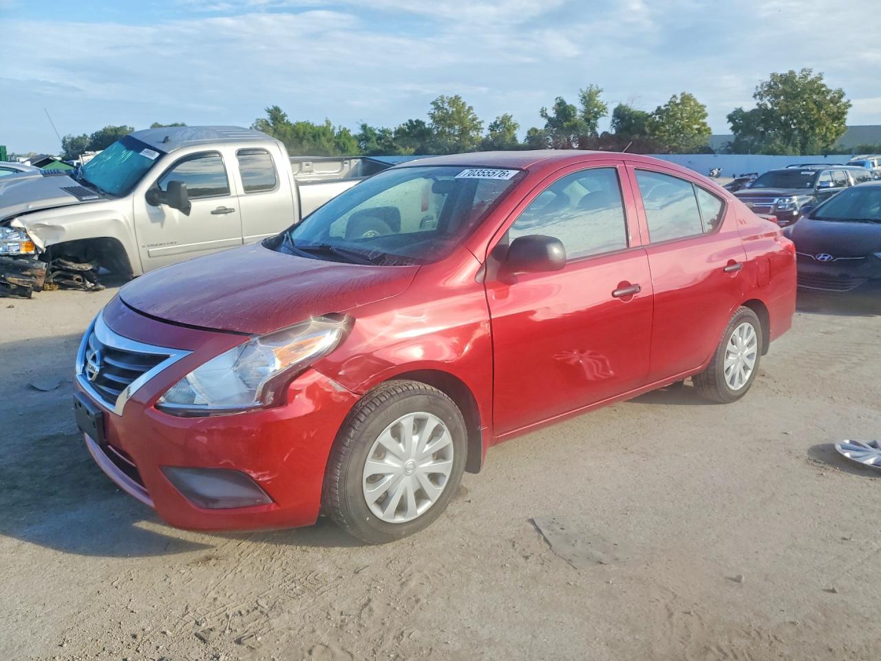 2015 NISSAN VERSA 1.6 S PLUS | 3N1CN7AP4FL886535 | UPCARS