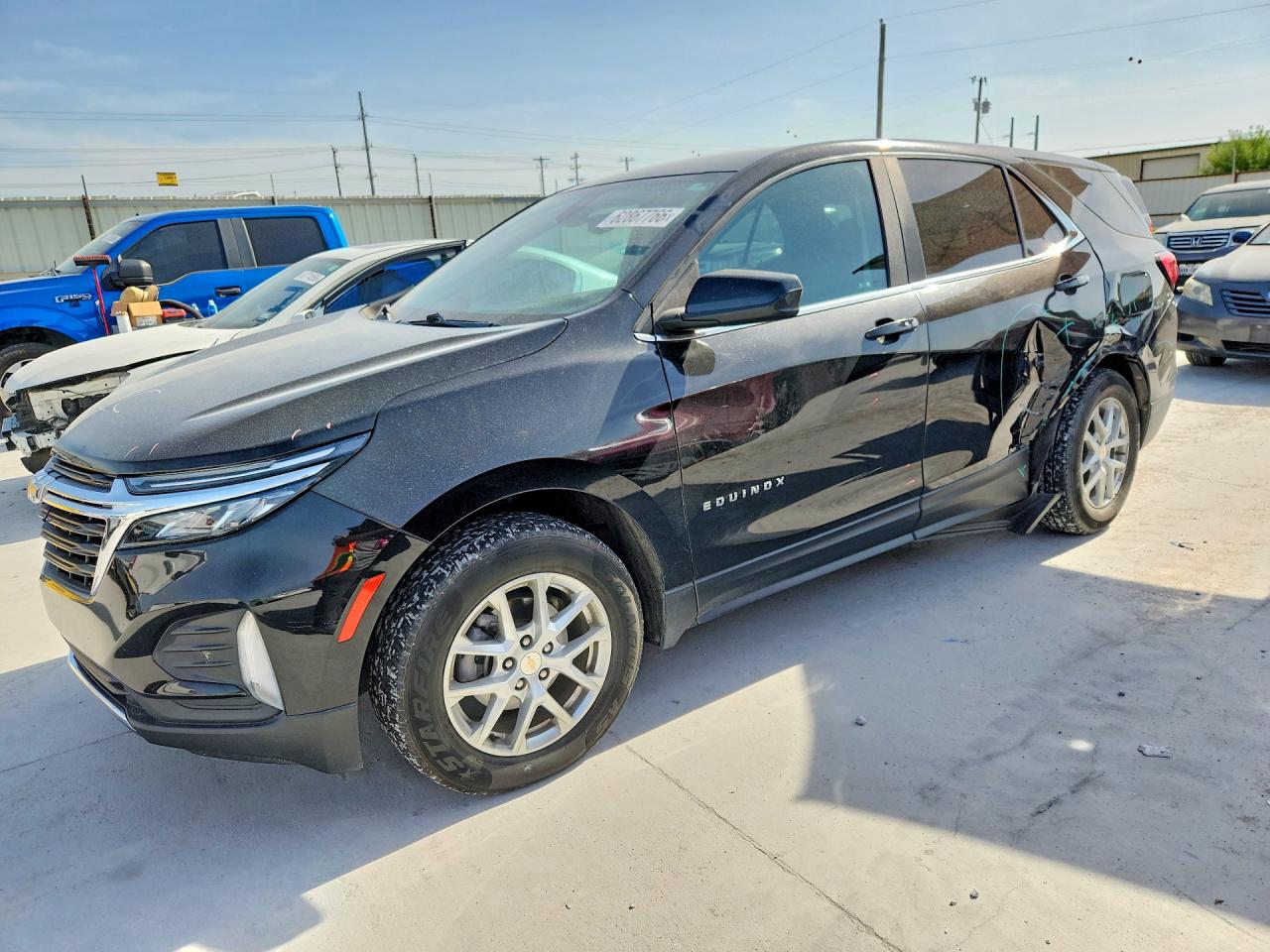 2022 CHEVROLET EQUINOX LT | 3GNAXKEV1NL115935 | UPCARS