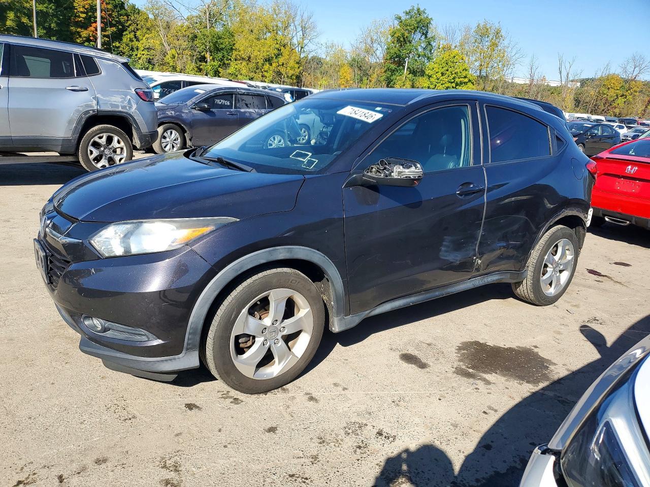 2016 HONDA HR-V EXL | 3CZRU6H76GM735549 | UPCARS