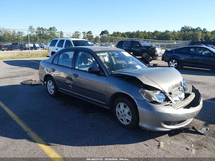 2005 HONDA CIVIC VP | 2HGES16325H560632 | UPCARS