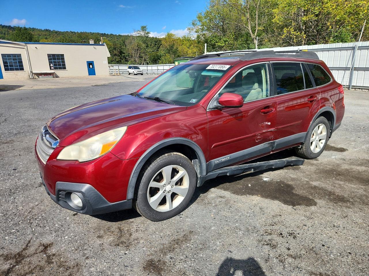 2014 SUBARU OUTBACK 2.5I PREMIUM | 4S4BRBDC7E3273792 | UPCARS