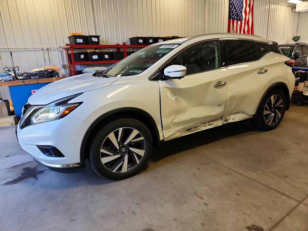 2018 NISSAN MURANO PLATINUM | 5N1AZ2MH2JN161634 | UPCARS