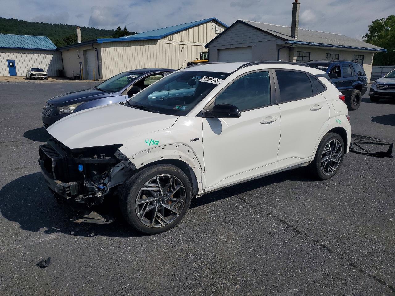 2022 HYUNDAI KONA N LINE | KM8K3CA38NU822907 | UPCARS