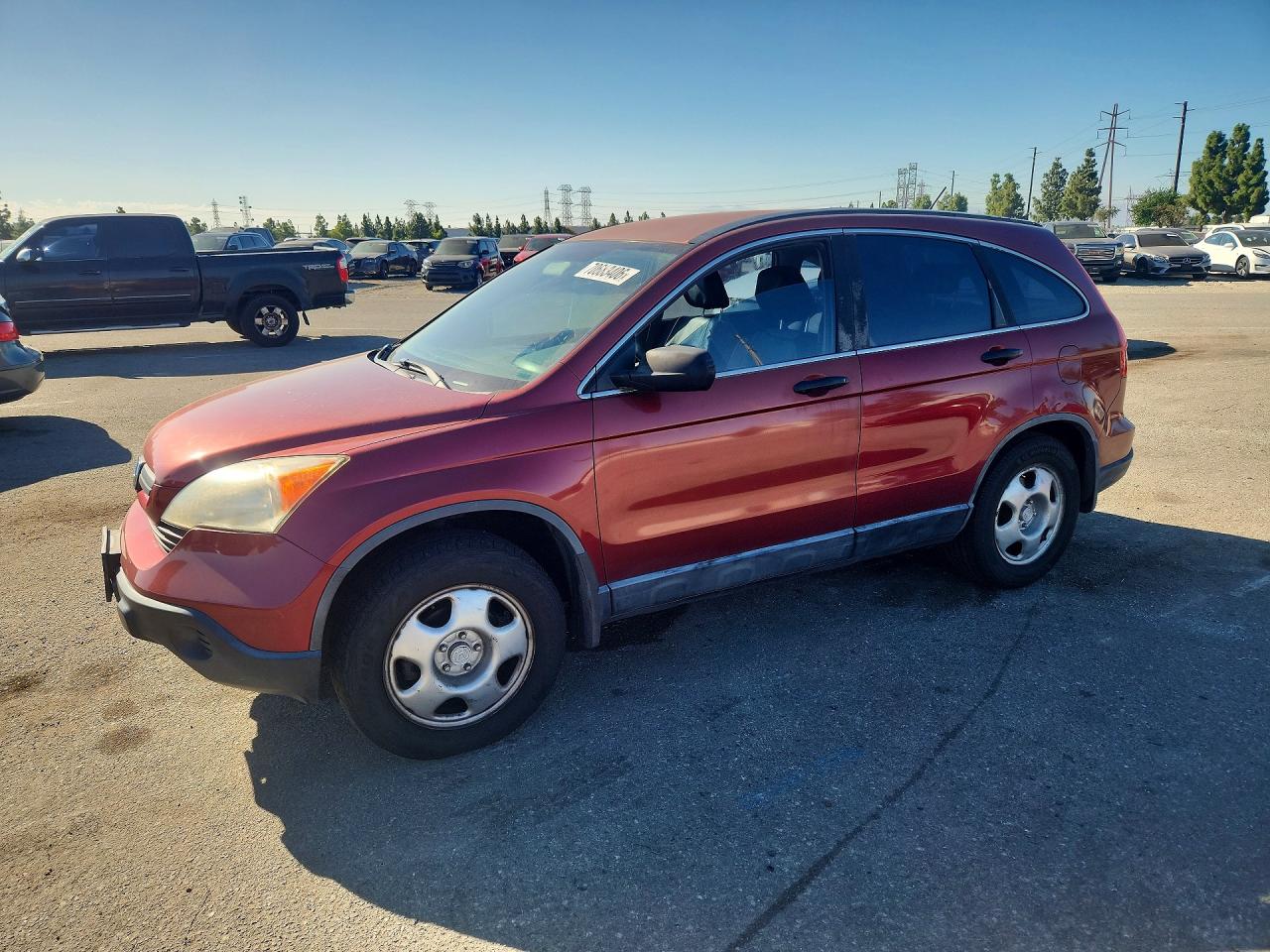 2007 HONDA CRV LX | JHLRE38327C023686 | UPCARS