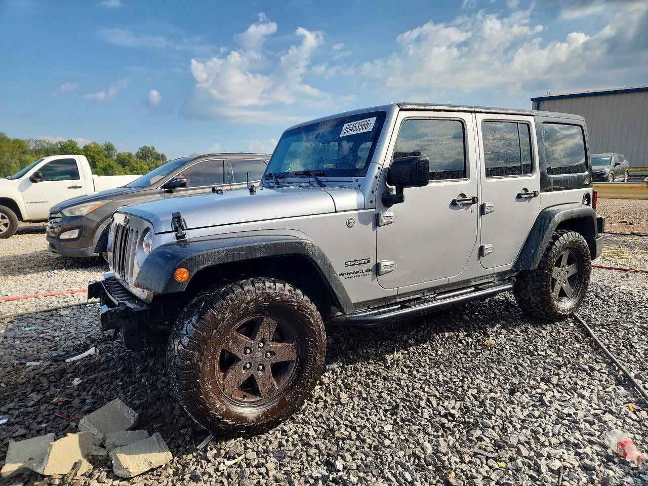 2017 JEEP WRANGLER SPORT | 1C4BJWDG5HL672131 | UPCARS