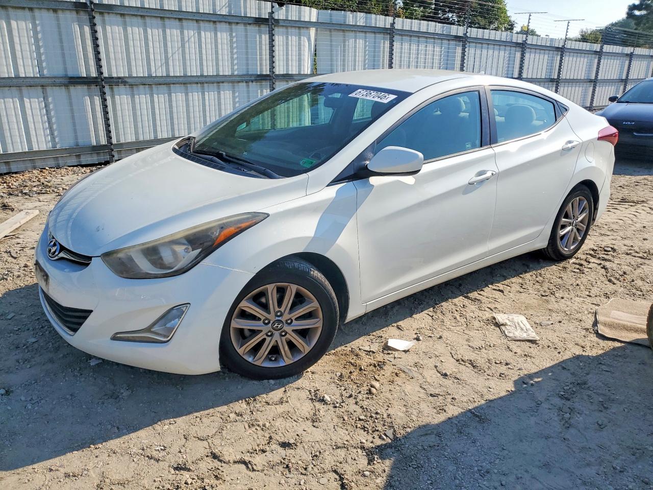 2014 HYUNDAI ELANTRA SE | 5NPDH4AEXEH476178 | UPCARS