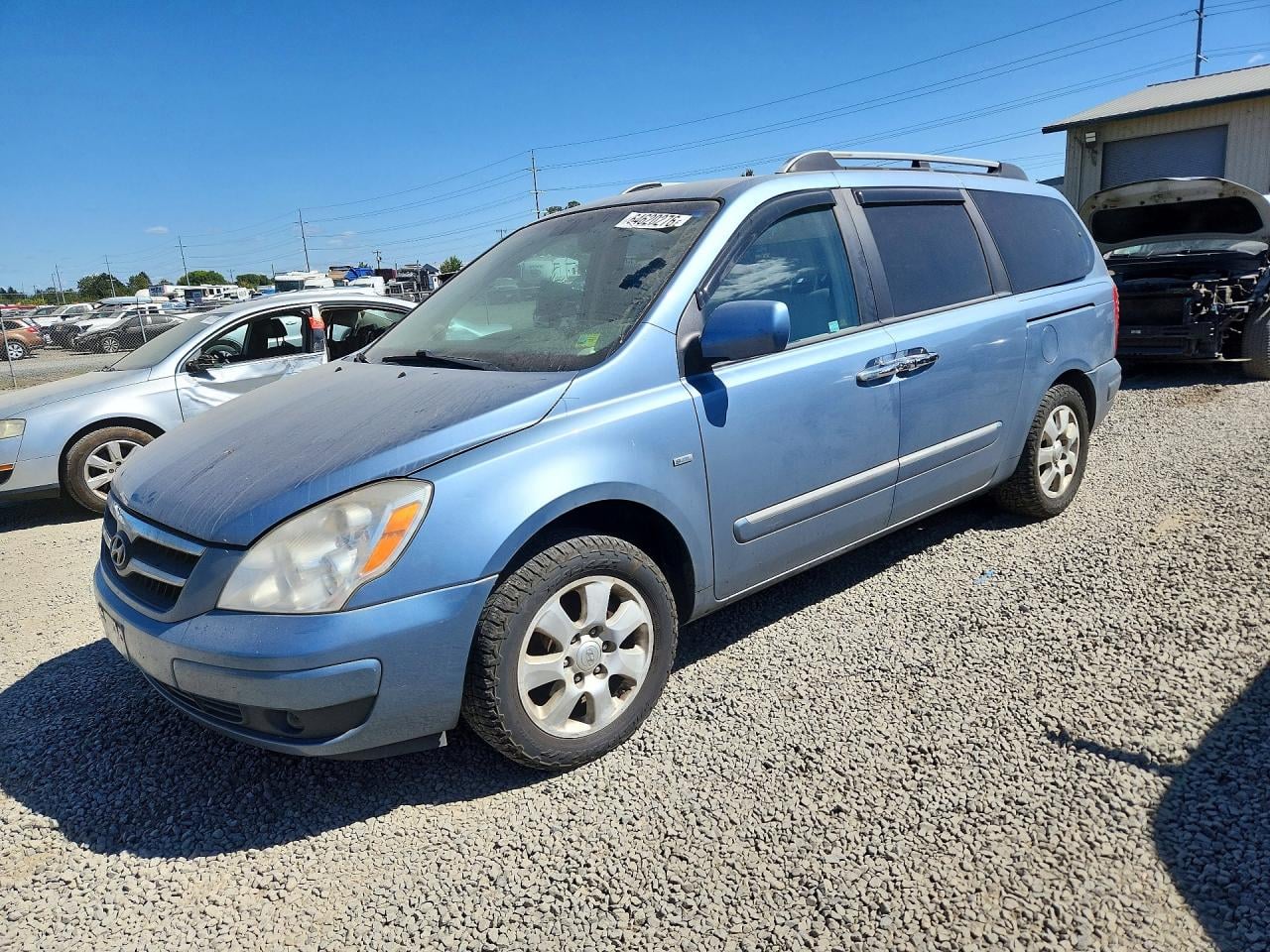 2007 HYUNDAI ENTOURAGE GLS | KNDMC233X76014246 | UPCARS