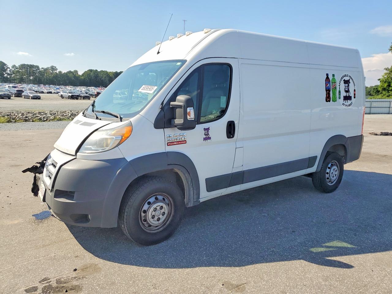 2014 RAM PROMASTER DELIVERY VAN | 3C6TRVCG0EE109170 | UPCARS