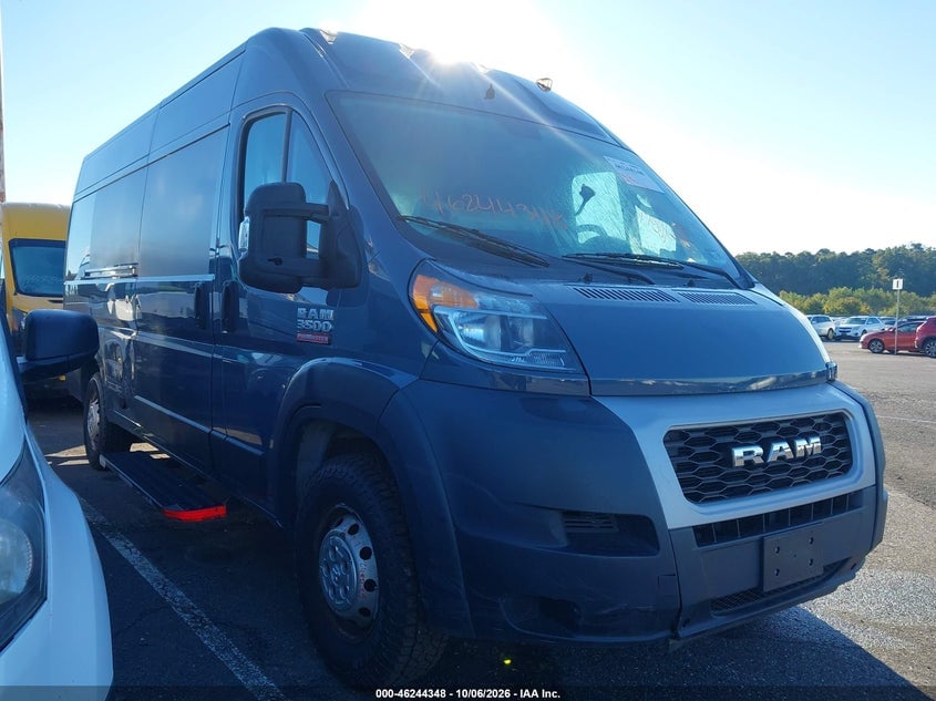 2020 RAM PROMASTER 3500 CARGO VAN HIGH ROOF 159 WB EXT | 3C6URVJG4LE108706 | UPCARS