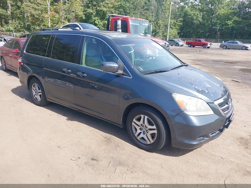 2005 HONDA ODYSSEY EX-L | 5FNRL38755B053755 | UPCARS