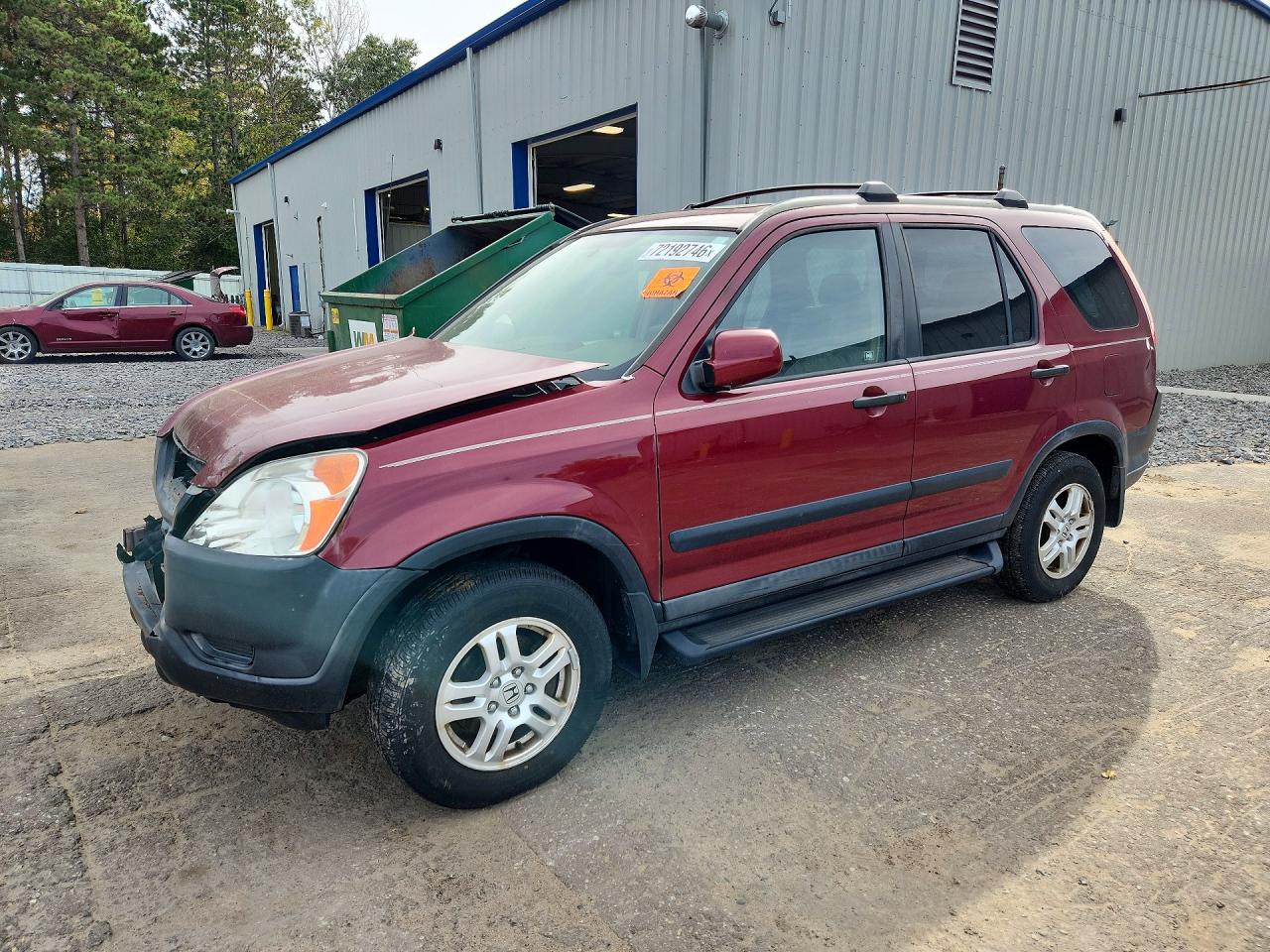 2003 HONDA CRV EX | JHLRD78883C049581 | UPCARS