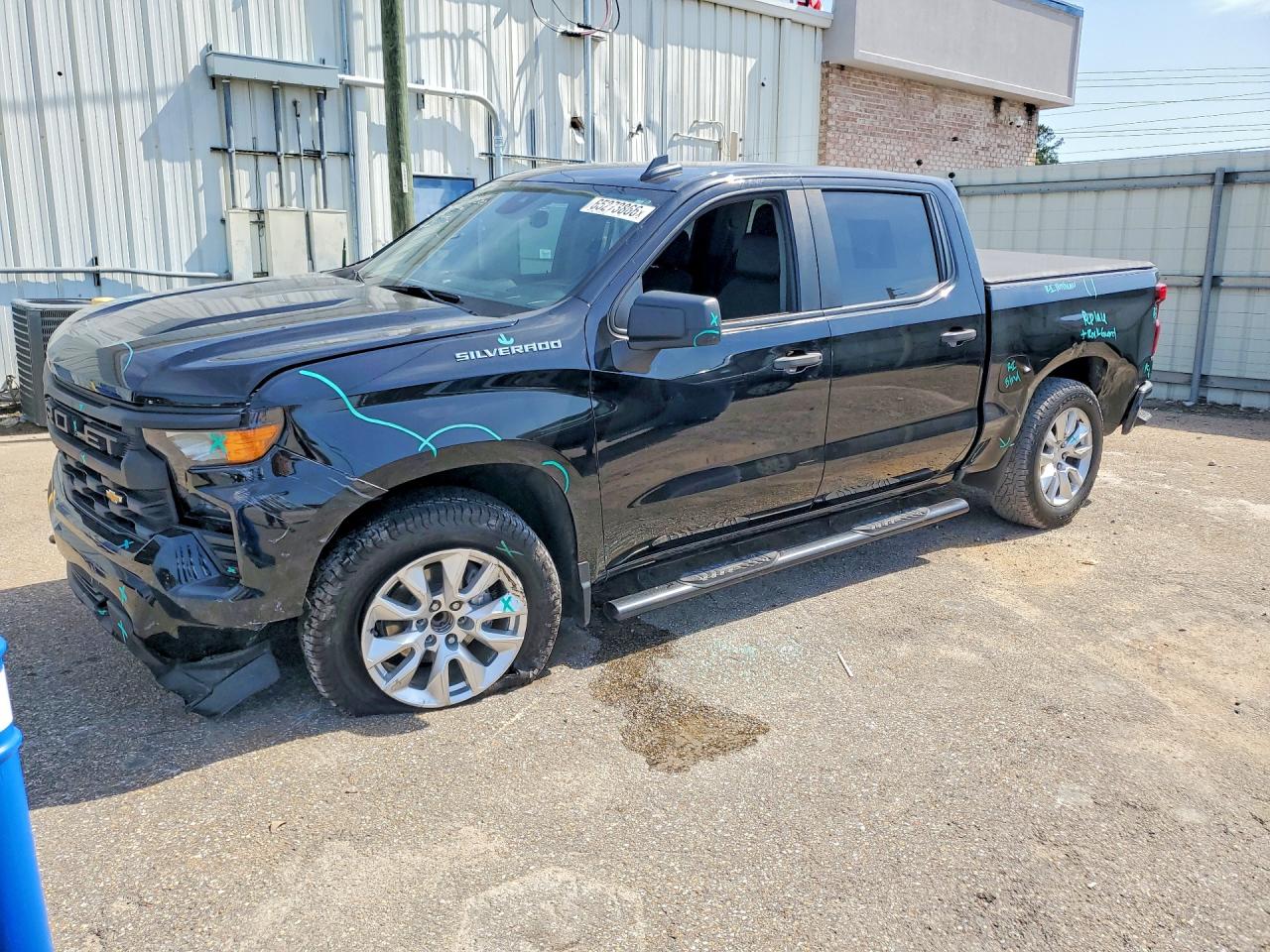 2023 CHEVROLET SILVERADO C1500 CUSTOM | 1GCPABEK9PZ301034 | UPCARS