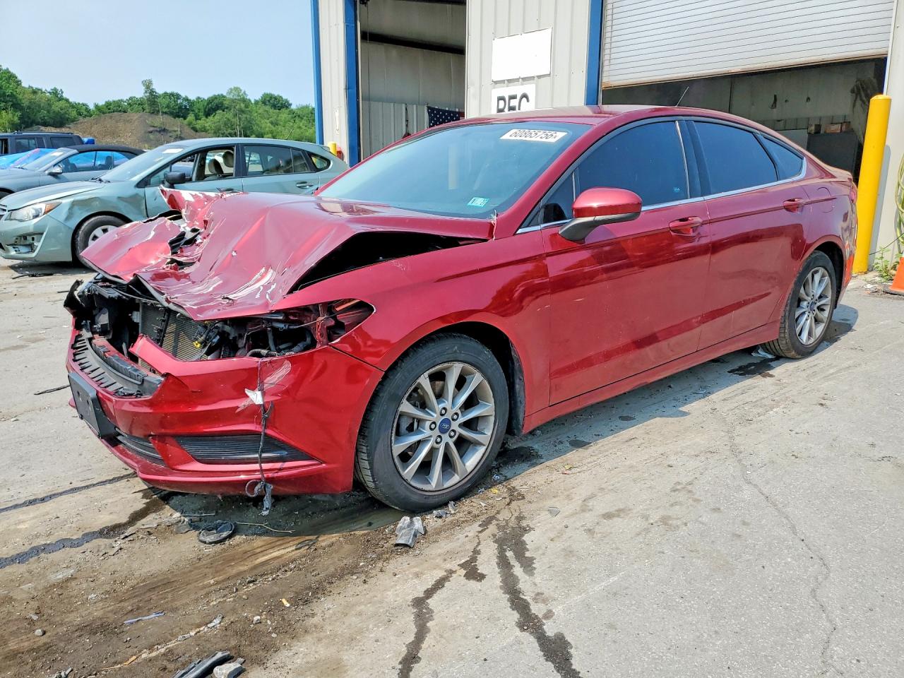 2017 FORD FUSION SE | 3FA6P0H73HR401485 | UPCARS