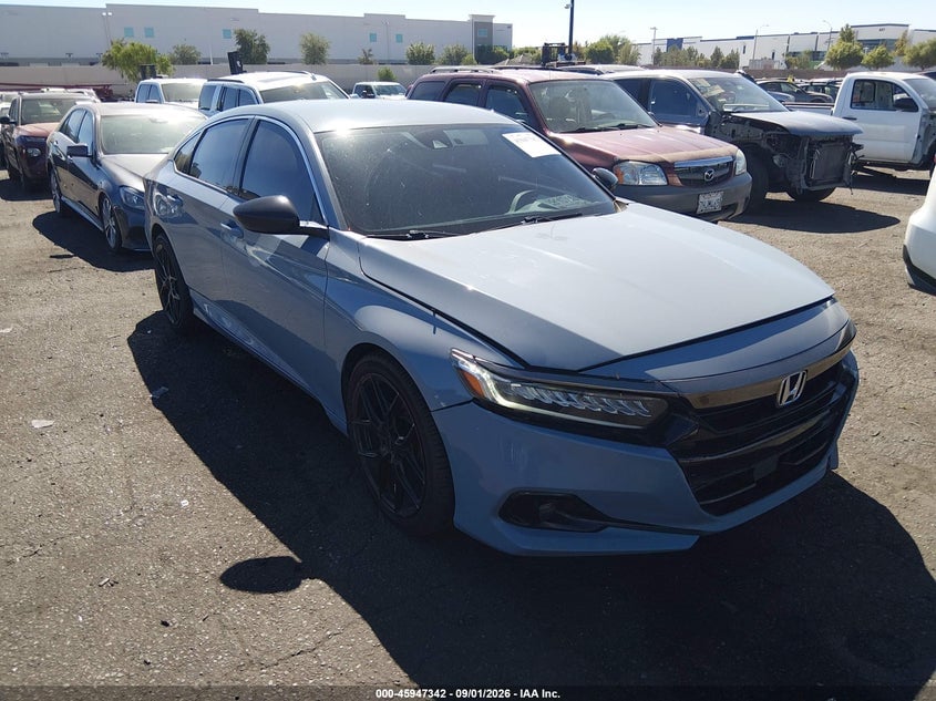 2021 HONDA ACCORD SPORT | 1HGCV1F36MA107772 | UPCARS