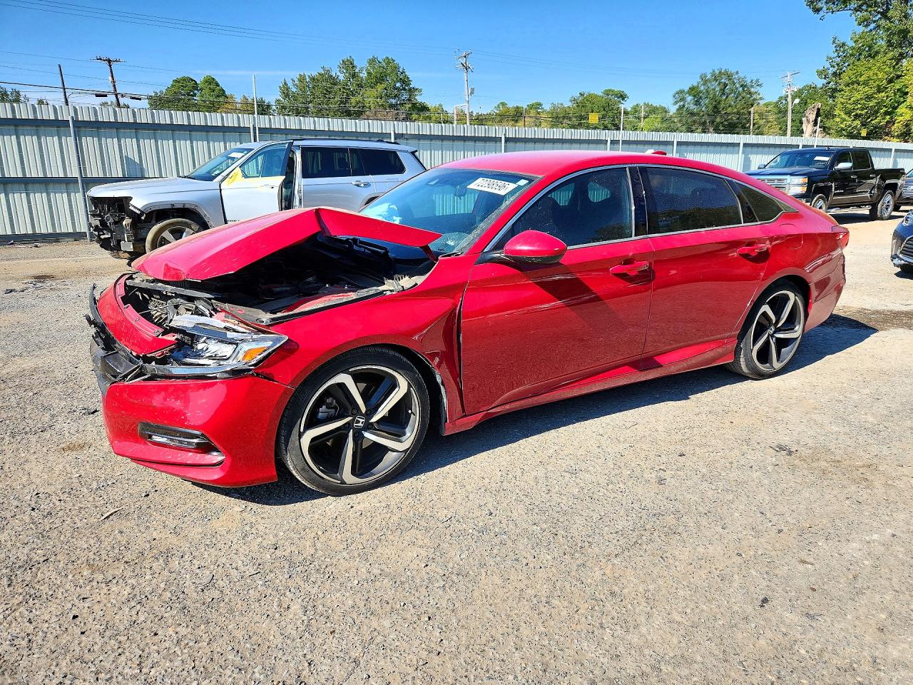 2019 HONDA ACCORD SPORT | 1HGCV1F37KA122875 | UPCARS
