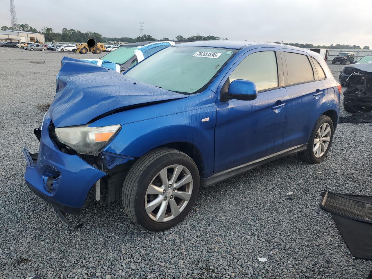 2015 MITSUBISHI OUTLANDER ES | 4A4AP3AU1FE016506 | UPCARS