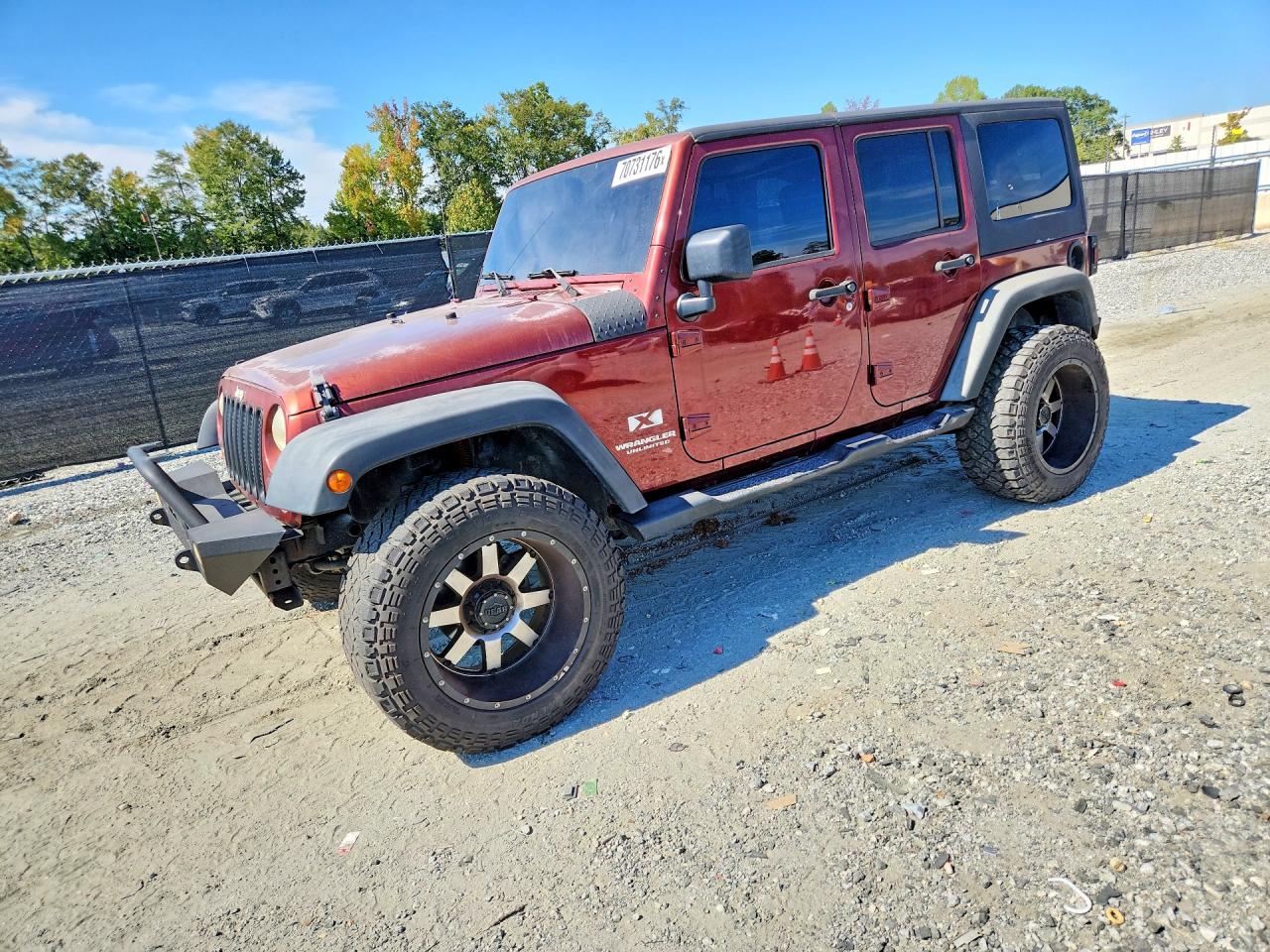 2007 JEEP WRANGLER X | 1J4GB39187L161799 | UPCARS