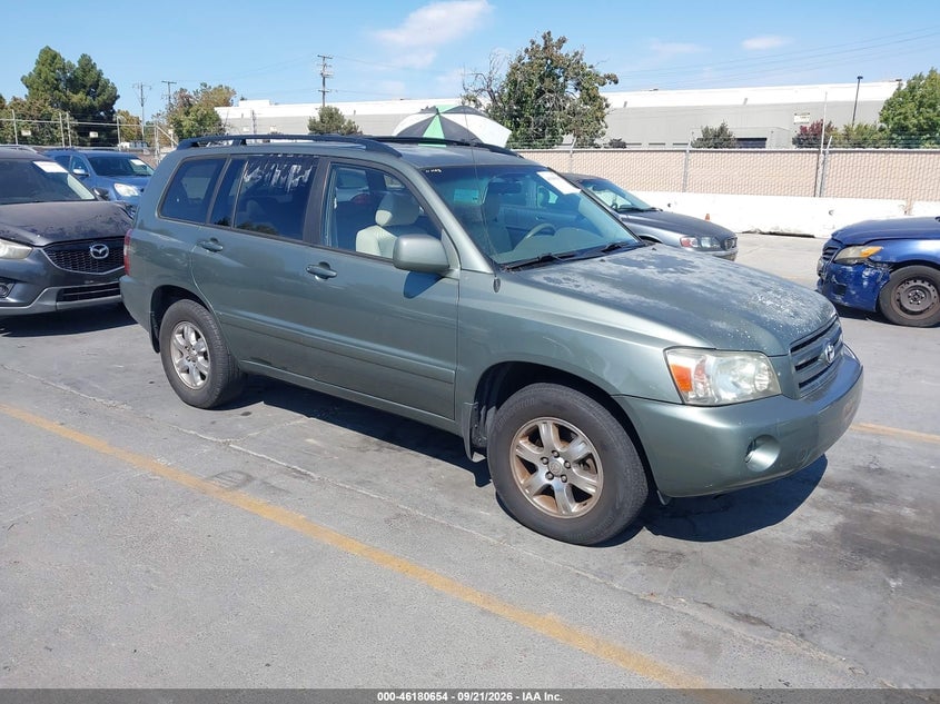 2006 TOYOTA HIGHLANDER V6 | JTEDP21A260122895 | UPCARS
